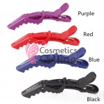 Clesti de coafor, clestisori pentru par tip crocodil CRD06 Negri, 6 bucati  31317